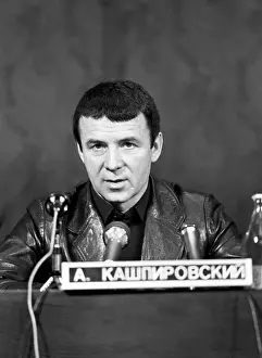 Psychotherapist: Soviet psychotherapist Anatoly Kashpirovsky, 1988
