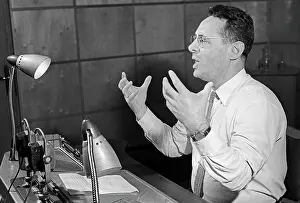 Announcer: Soviet radio announcer Yu.Levitan