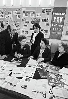 Activists: Soviet-Romanian friendship society