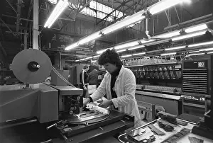 Automated: Soviet Rubin computers assembly, 1987