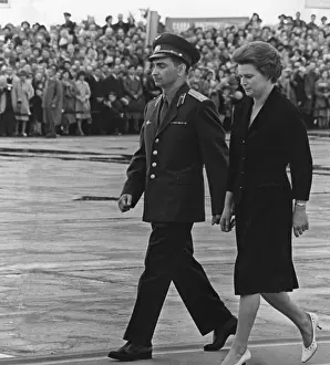 Vostok: Soviet Russian cosmonauts Tereshkova and Bykovsky