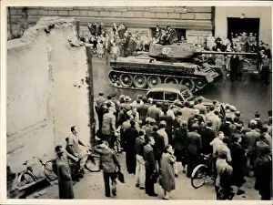 Semyonov: Soviet Russian tank in East Berlin during uprising