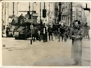 Semyonov: Soviet Russian tanks in East Berlin during uprising