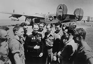 Khaldei: Soviet (Russian) World War 2 ace Mikhail Avdeev