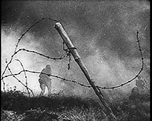 Fenced: Soviet Soldiers Advancing Towards Warsaw, Occupied