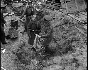 Rags: Soviet Soldiers Disposing of the Rags From