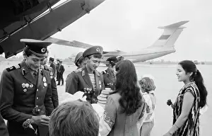 Transferred: Soviet soldiers return from Afghanistan