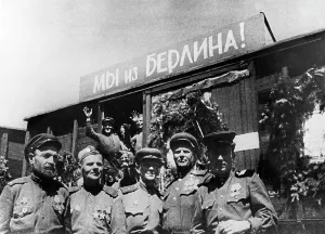 Blokhin: Soviet soldiers returning home after World War II