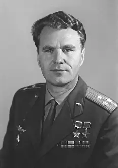 Shatalov: Soviet Soyuz-10 spacecraft commander Vladimir Shatalov, 1971