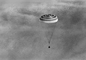Manarov: Soviet Soyuz TM-6 landing module, 1988