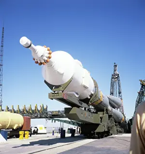 Bertalan: Soviet Soyuz-U rocket carrying Soyuz-36 spacecraft, 1980