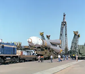 Bertalan: Soviet Soyuz-U rocket carrying Soyuz-36 spacecraft, 1980