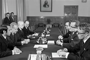 Kosygin: Soviet statesman A. Kosygin and Minister of Foreign