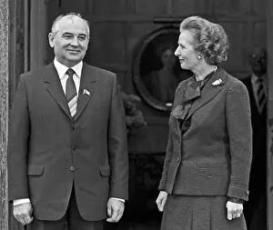Soviet statesman Gorbachev and United Kingdom