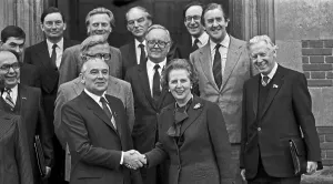 Thatcher: Soviet statesman Gorbachev and United Kingdom