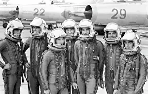 Sukhoi: Soviet Sukhoi Su-9 fighter pilots, 1972