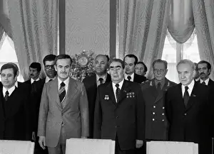 Brezhnev: Soviet-Syrian talks in Moscow