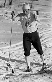 Shandrin: Soviet team skier Fyodr Simashov, 1971