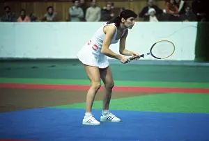 Morozova: Soviet tennis player Olga Morozova, 1976