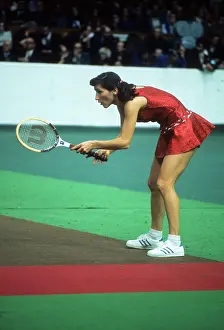 Morozova: Soviet tennis player Olga Morozova, 1976