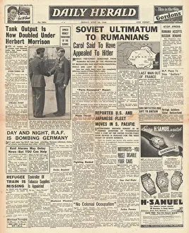 Ultimatum: Soviet ultimatum to Romania