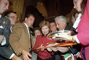 Raisa: Soviet Union first lady Raisa Gorbacheva in Rome, 1989