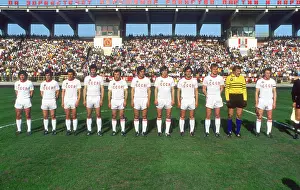 Goalie: Soviet Union football team before match against