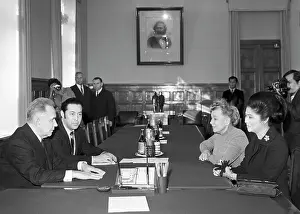 Interpreter: Soviet Union Premier Alexei Kosygin and Philippines