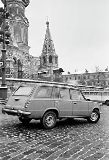 Avtovaz: Soviet VAZ-2102 Universal in Red Square, 1971