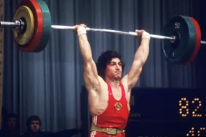 Weightlifter: Soviet weightlifter Yurik Vardanyan, 1978