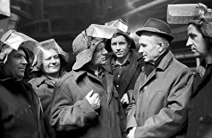 Magnitogorsk: Soviet writer Alexander Avdeenko meets with workers