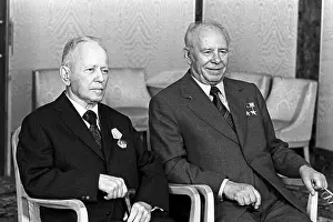 Sholokhov: Soviet writer Mikhail Sholokhov awarded Order of Lenin, 1975