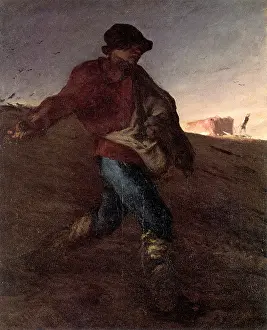 Scattering: The Sower, by Millet