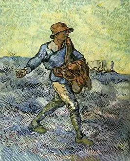 Sowing: The Sower, by Van Gogh