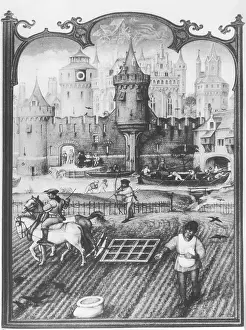 Sowing: Sowing, around 1500