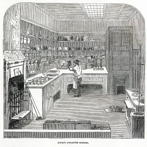 Soyers: Soyer's miniature kitchen 1847