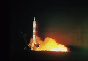Salyut: Soyuz 29 spaceship launch, 1978