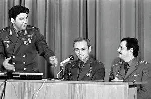 Cosmonauts: Soyuz-36 Spaceship crew