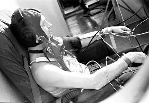 Sevastyanov: Soyuz 9 flight engineer V Sevastyanov in hyperbaric chamber