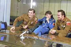 Serebrov: Soyuz T-7 spaceship crew, 1982