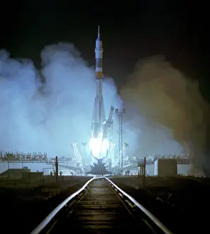 Svetlana: Soyuz T-7 spaceship launch, 1982