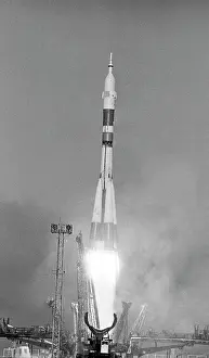 Pushkarev: Soyuz T-8 spaceship launch, 1983