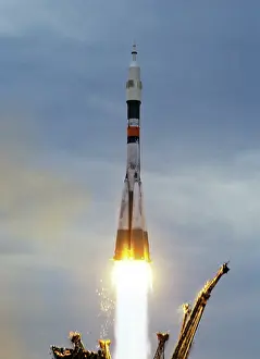Salyut: Soyuz T-9 spaceship launch, 1983