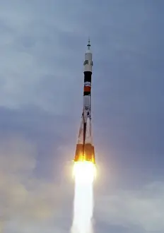 Salyut: Soyuz T-9 spaceship launch, 1983