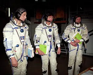 Zvyozdny: Soyuz TM-28 at pre-flight training, 1998