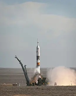 Capsules: The Soyuz TMA-18 rocket launches from the ?