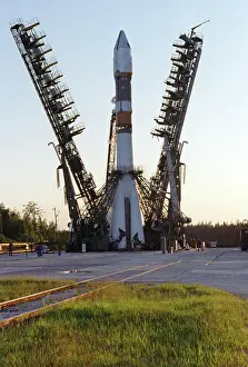 Kosmos: Soyuz-U rocket booster, 1996