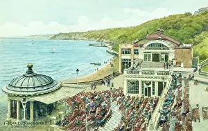 Spa building, looking south, Scarborough, North Yorkshire