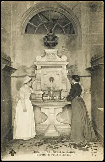 Spas: SPA/FRANCE/TAKING WATER