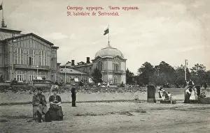 Sestroretsk: Part of the Spa Hall, Sestroretsk, Russia